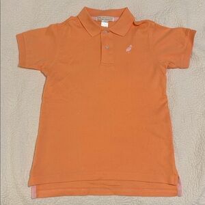 EUC TBBC Short-sleeve Carter Crewneck in Sherbet Orange Size 6